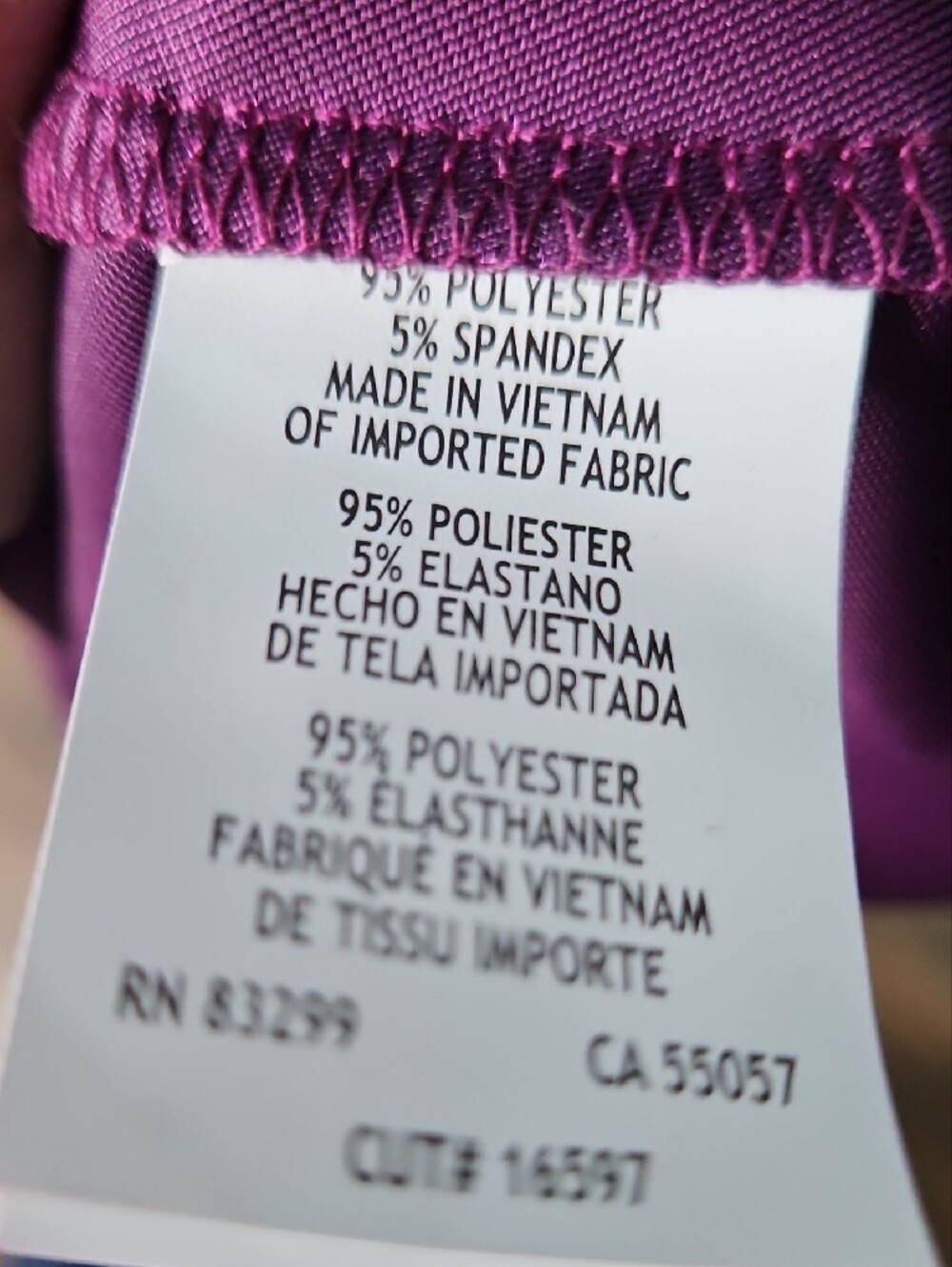 Tiana B Velvet Long-Sleeve V-Neck Dress in Deep Plum Petite Small - Picture 10 of 10
